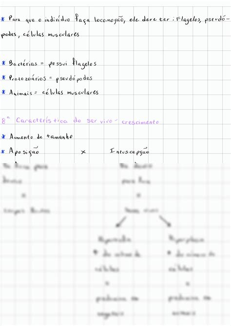 Solution Resumo Caracter Sticas Gerais Dos Seres Vivos Rea O