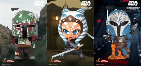 The Mandalorian Cosbaby Figures From Hot Toys Swnz Star Wars New Zealand