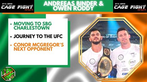 Andreeas Binder Owen Roddy Cage Fight Series Countdown