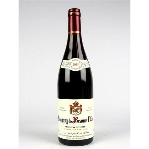 Savigny Les Beaune Domaine François Gay Fils 1er Cru Les Serpentières 2019