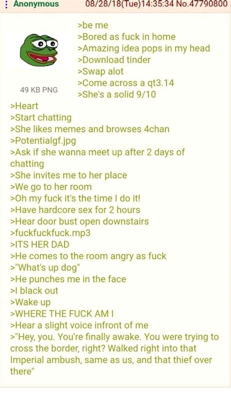 Anon Has Hardcore Sex Rgreentext