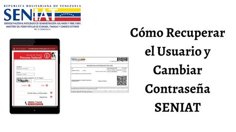 Cómo Recuperar Usuario y Clave SENIAT 2023 CARALBERZ YouTube