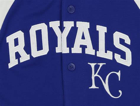 Outerstuff MLB Youth Boys Kansas City Royals Blank Baseball Jersey ...