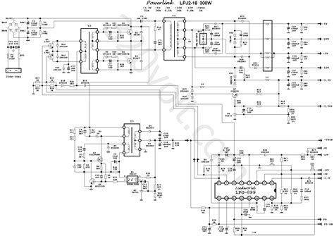 Схема блока питания компьютера 300w codegen