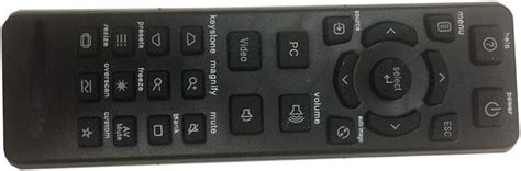 Amazon.com: 4EVER Replacment Remote Control Suitable for Infocus LP820 ...