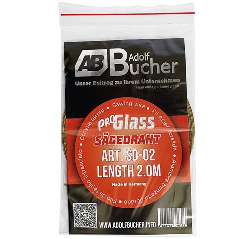 струна витая для срезки автостекл PROGLASS ADOLF ВUCHER (2м), купить в ...