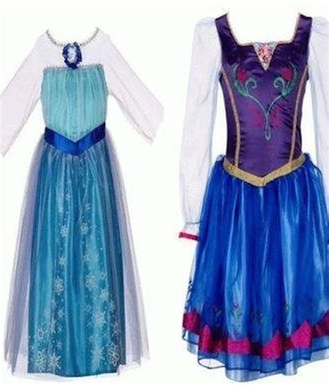 Disney Frozen Elsa And Anna Dress Combo Pack Size 4 6x Buy Disney