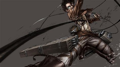 Black Haired Man Animated Illustration Shingeki No Kyojin Eren Jeager