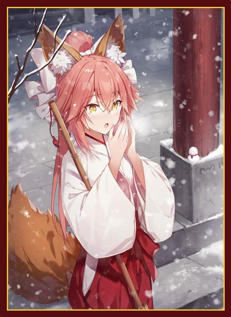 Tamamo No Mae Fgo Fate Grand Order Anime Card Sleeves New 60ct Ebay