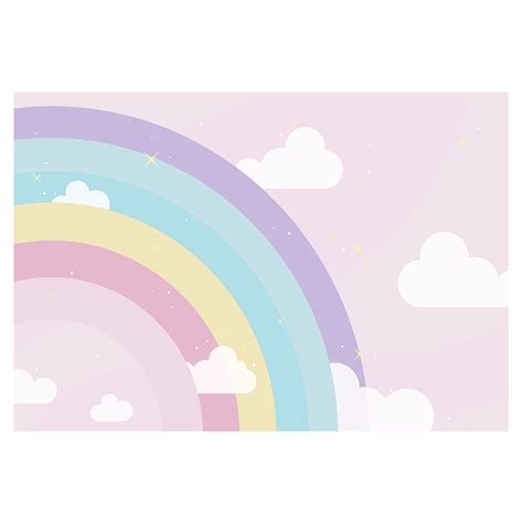 Rainbow Wallpaper for Kids’ Bedroom | Cliab