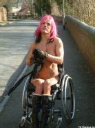 Disabled Public Nudity And Pussy Flashing By Redhead Uk Babe Leah
