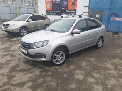 Багажник на крышу — Lada Гранта Лифтбек (2G), 1,6 л, 2020 года ...