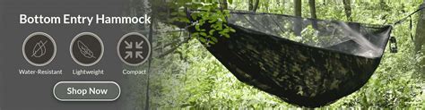 Bottom Entry Camping Hammock | Onewind Outdoors