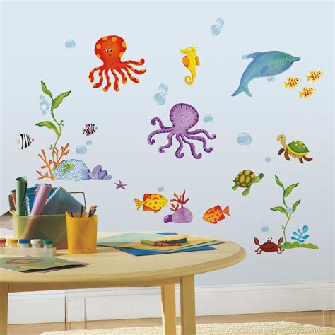 Adventures Under The Sea Peel And Stick Wall Decals