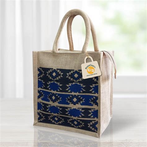 Small Jute Bag With Zip Manufacturer Fs 005 A