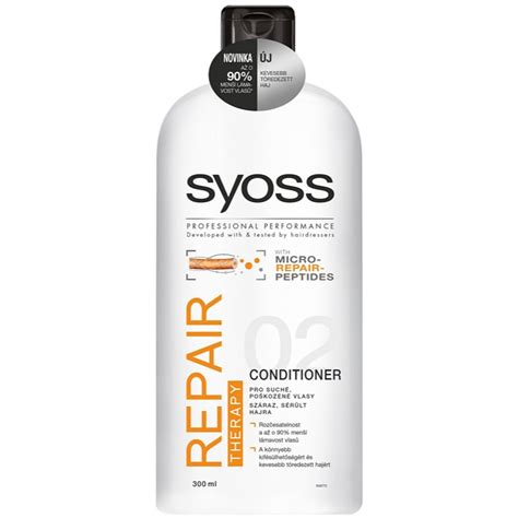 Syoss Repair Therapy Intensive Regenerating Conditioner For Damaged