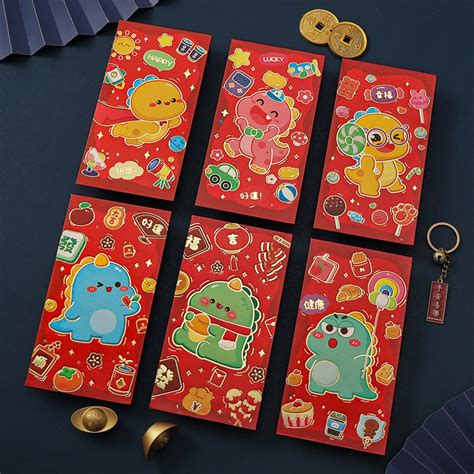 Jual Angpao Imlek Isi Pcs Amplop Angpao Motif Lucu Angpau Imlek