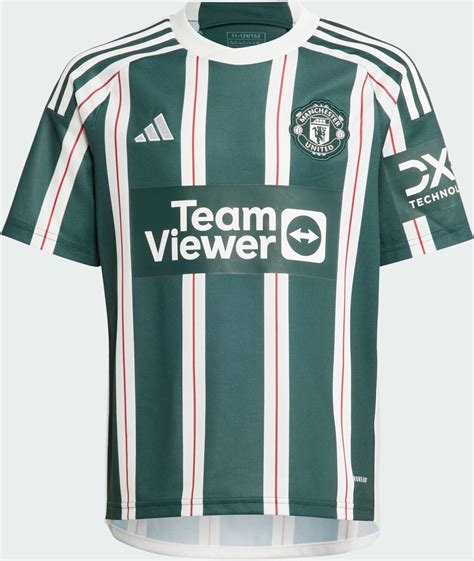 Adidas Manchester United Auswärtstrikot Kinder 2023 2024 Test Black