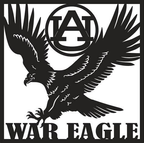 Auburn University War Eagle Artwork – FlashBurn Designs