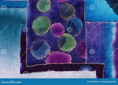 Bubbles Hot Batik Stock Photo Image Of Abstract Purple