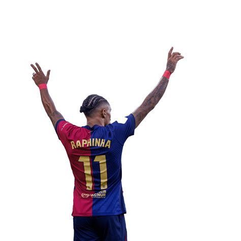 Raphinha Png Barcelona Football Render