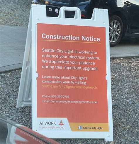 West Seattle Blog Followup Seattle City Light About To Start Long