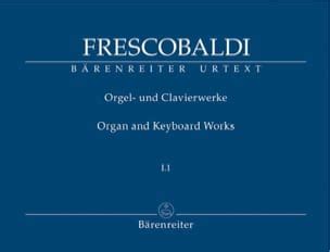 Oeuvres Pour Orgue Et Clavier Volume 1 1 FRESCOBALDI Partition