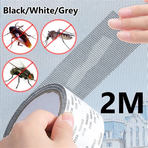 Fix Net Window Home Adhesive Anti Mosquito Fly Bug Insect Repair Screen