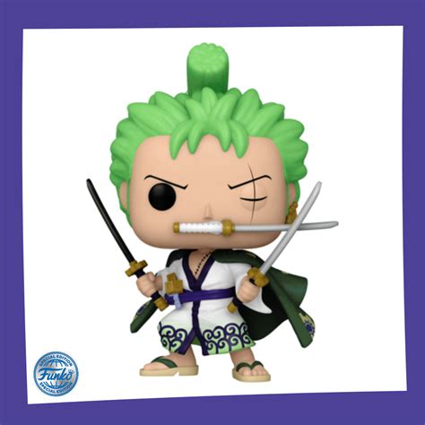 Funko Pop One Piece Luffytaro Sabo Zoro Jinbe Gitd 4 Pack Funky Merch