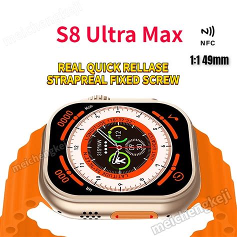 Novo Smartwatch Rel Gio Inteligente S Ultra Max Series Mm