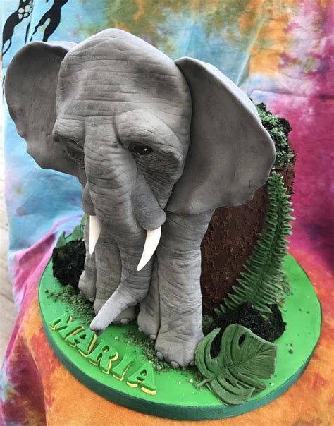 Elephant Cake Cake By Zuzana Cakesdecor