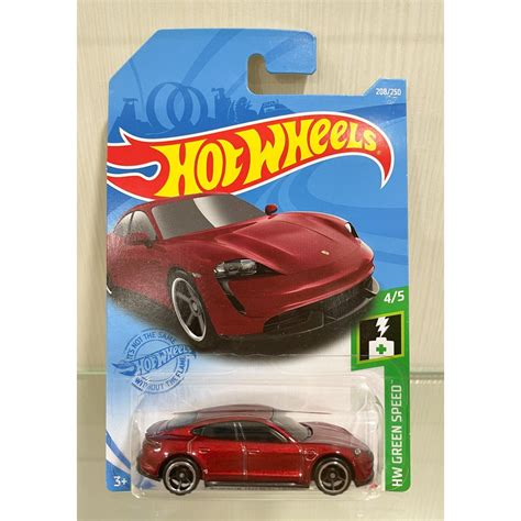Hot Wheels PORSCHE TAYCAN TURBO S Mattel Mainline Basic Car New Shopee Malaysia