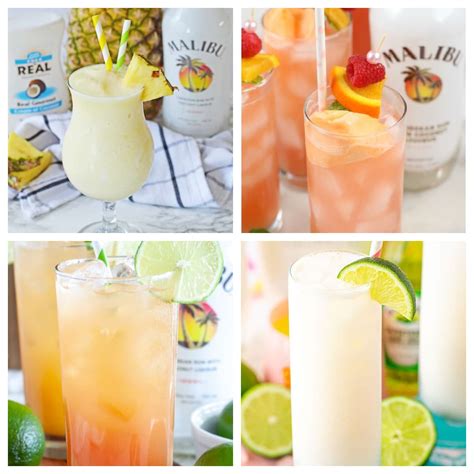 Malibu Rum Cocktails - Food Fun & Faraway Places