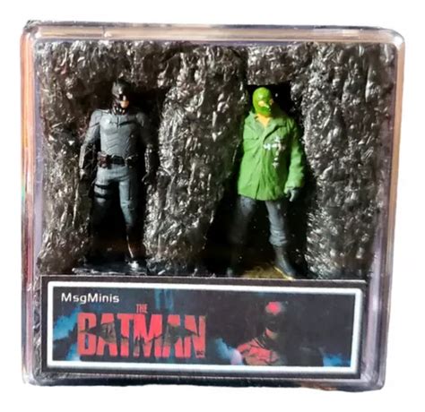 Hot Wheels Bonecos The Batman 2022 E Charada Escala 1 64 Hw Parcelamento Sem Juros