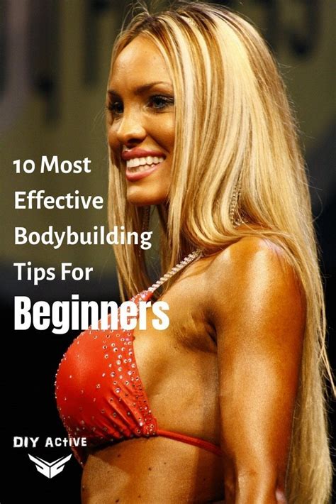 10 Most Effective Bodybuilding Tips For Beginners - DIY Active