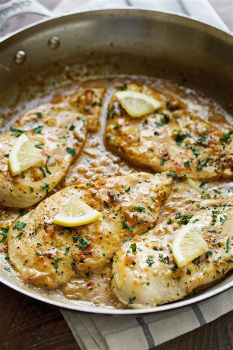 One Skillet Lemon Garlic Chicken Recipe Little Spice Jar