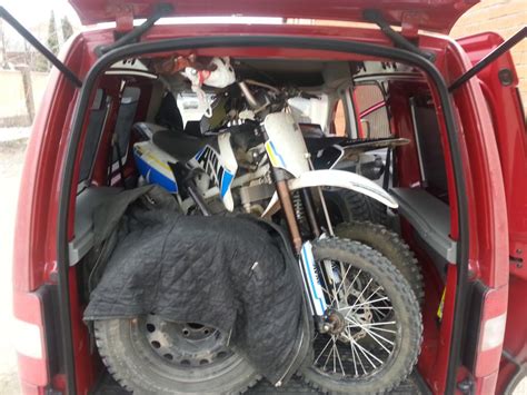 Крепление для питбайка на машину