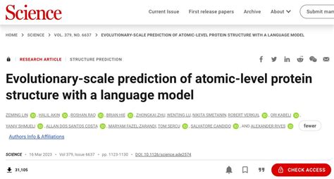 Science前沿：大语言模型涌现演化信息，加速蛋白质结构预测 澎湃号·湃客 澎湃新闻 The Paper