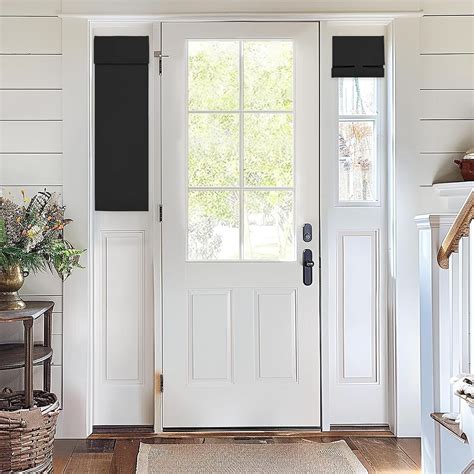 Classroom French Door Curtain - Tricia Tie Up Shade for Window Room