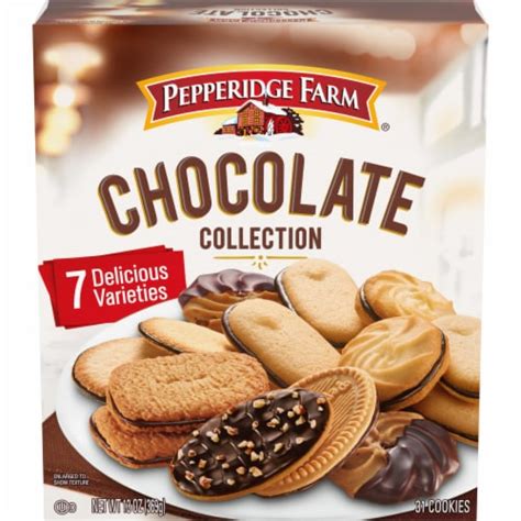 Pepperidge Farm Cookies Chocolate Collection 7 Cookie Varieties, 13 oz ...