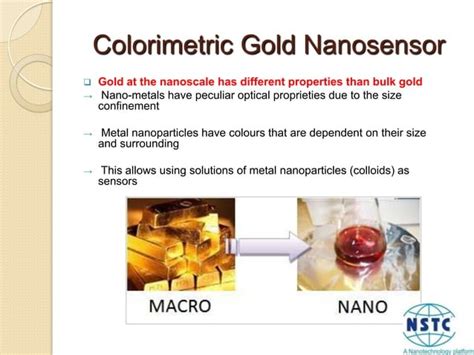Nanosensors For Medicines Ppt