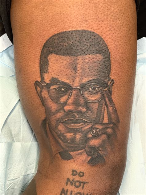 Tattoos Of Malcolm X