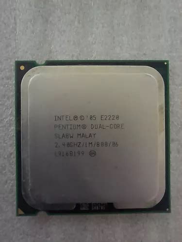 Micro Procesador Intel Pentium Dual-core E2220 775 2.40 Ghz