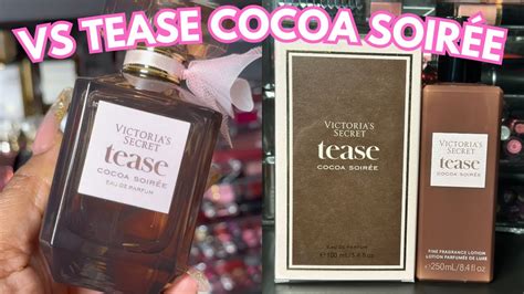 New Victoria S Secret Perfume Tease Cocoa Soir E Youtube