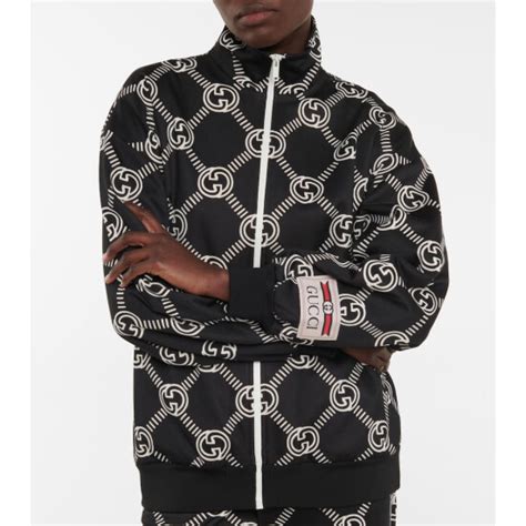 Gucci Interlocking G Jersey Track Jacket Outlet Gucci Store