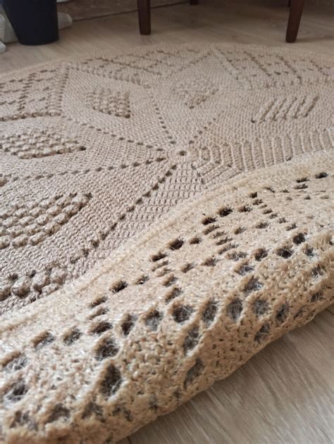 Коврик из джута серия Aurinko, 105 см в интернет-магазине Ярмарка ...