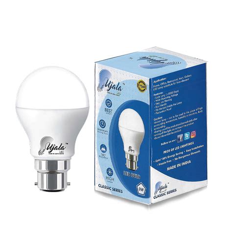 Buy Ujala Led Base B Watt Led Bulb Lumen Watt Pack Of Cool