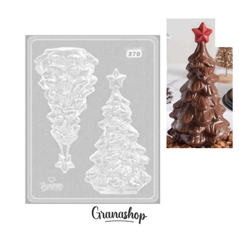 Molde Placa acetato Árbol navideño Granashop