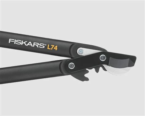 FISKARS PowerGear L74 M czarny - sekator ogrodowy nożycowy dwuręczny ...