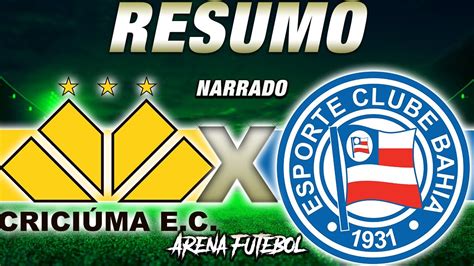 Crici Ma X Bahia Ao Vivo No Campeonato Brasileiro Narra O Youtube